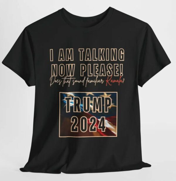 Wait A Minute I'm Talking Now Trump 2024 Shirt Presidential Debate 2024 Tee Political Shirt Trump Vote Gifts Pro Trump Shirt Election Shirt3