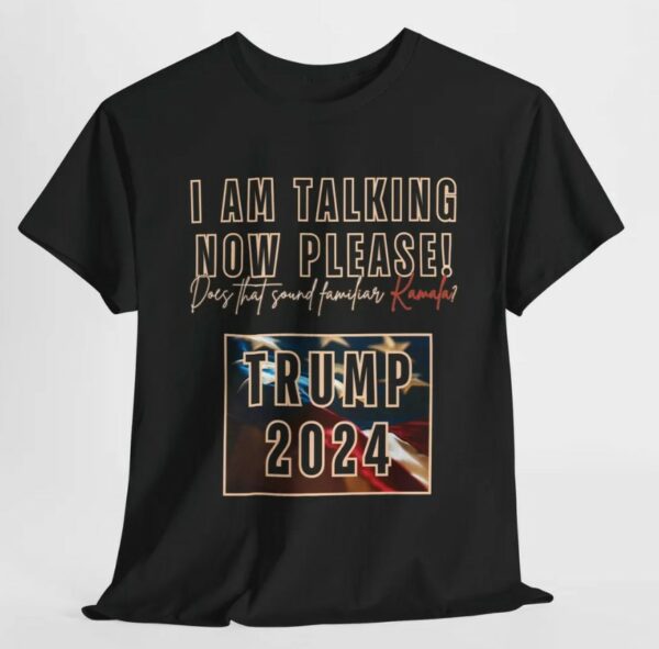 Wait A Minute I'm Talking Now Trump 2024 Shirt Presidential Debate 2024 Tee Political Shirt Trump Vote Gifts Pro Trump Shirt Election Shirt3