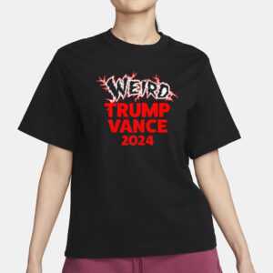 Weird Trump Vance 2024 design shirt2