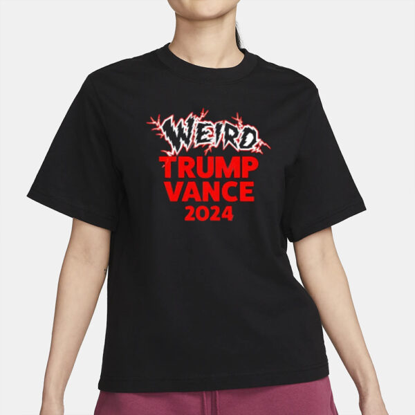 Weird Trump Vance 2024 design shirt2