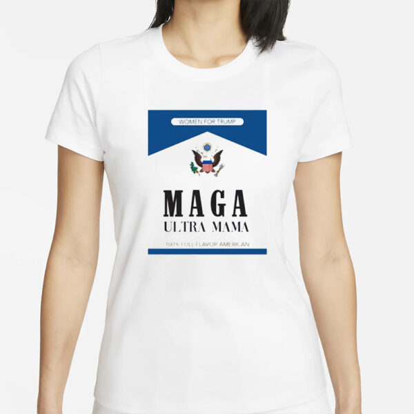 Women Maga Ultra 2024 Png Maga Svg Png American Patriot Mama T-shirt1