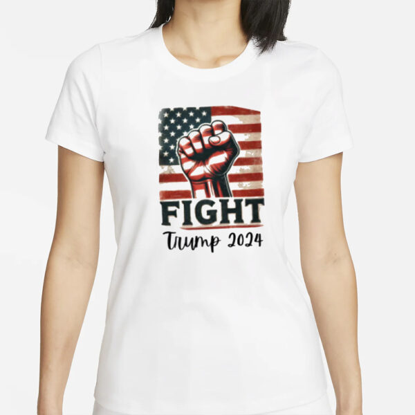 Women's Donald Trump 2024 Tank Top, Fight Trump 2024 Tank Top, Trump Tank Top, Fight Racerback Tank Top, Assassination Attempt MAGA Shirt1