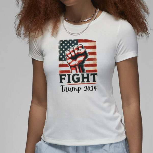 Women's Donald Trump 2024 Tank Top, Fight Trump 2024 Tank Top, Trump Tank Top, Fight Racerback Tank Top, Assassination Attempt MAGA Shirt3