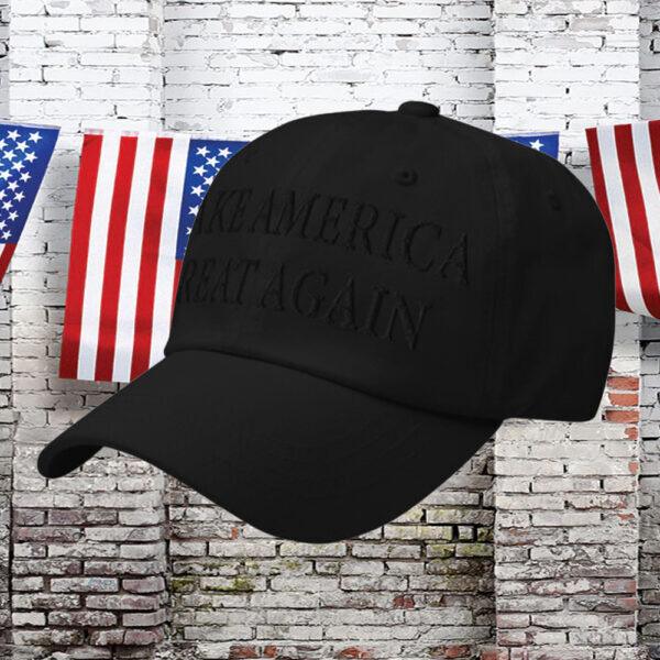 (Black on black) Dark MAGA Hat - Trump Victory2