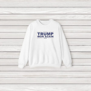 Congratulation Trump Won Again 2024 Shirts3