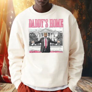 Daddys Home White House Pink Trump 2024, MAGA Supporter Election 2024 Shirt, Hoodie, Sweatshirt, Long Sleeve and Tank Top2