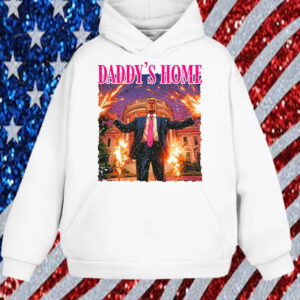 Daddys Home White House Pink Trump 2024 Shirt, Hoodie, Sweatshirt, Long Sleeve and Tank Top1