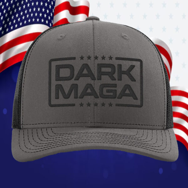 Dark MAGA V2 Trucker Hat usa2