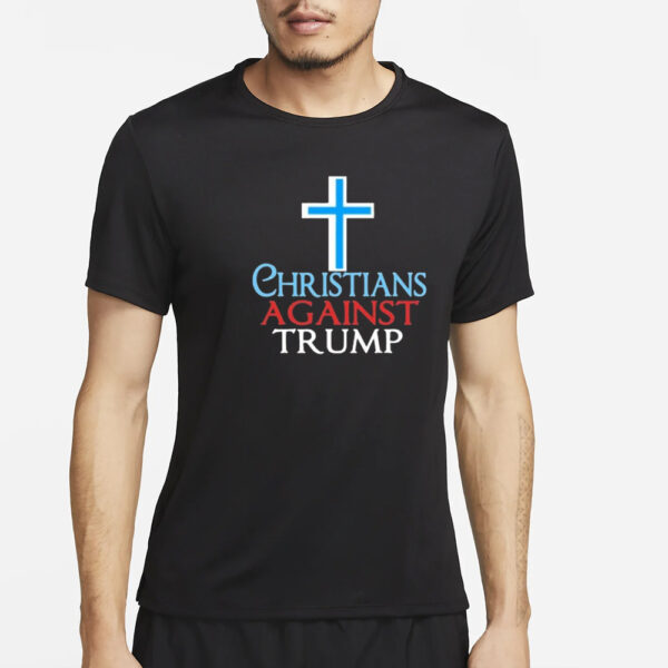 Defeat Project 2025 Christians Against Trump Shirts3