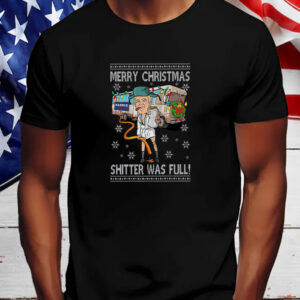 Donald Trump Christmas ,Merry Christmas Shitter Was Full! Shirt, Hoodie, Sweatshirt, Long Sleeve and Tank Top5