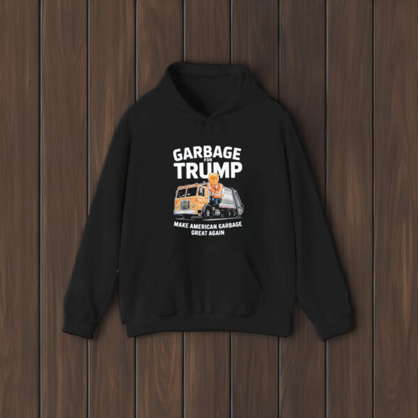 Donald Trump Rides In Garbage Truck 2024 Make American Garbage Great Again Shirts2