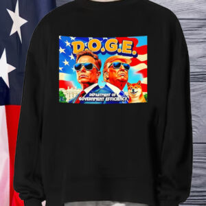 Elon Musk And Donald Trump DOGE Department of Government Efficiency T-Shirt1