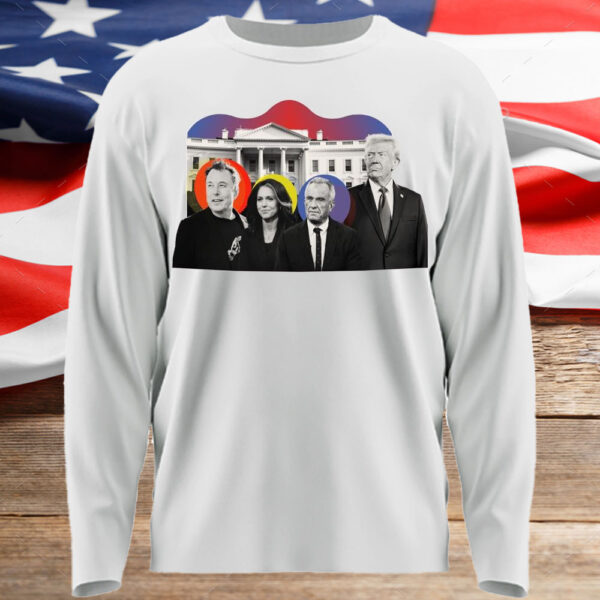 Elon Musk, Tulsi Gabbard, Robert F. Kennedy Jr. and Donald Trump T-Shirt2