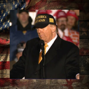 Gold Dark MAGA Hat - Trump Victory2