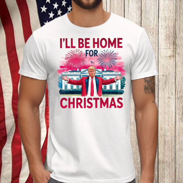 I will be home for Christmas Trump ,Republican Santa Shirt, Hoodie, Sweatshirt, Long Sleeve and Tank Top2