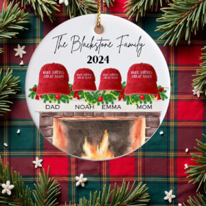 MAGA Family Ornament ,Trump Gift Chritmas Ornament2