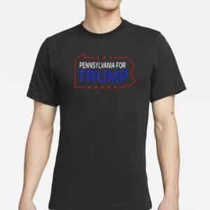 Pennsylvania For Trump 2024 T-Shirts1