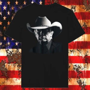 President Trump Head Cowboy USA 2024 Vote Election US MAGA T-Shirt6