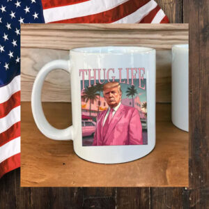 THUG LIFE TRUMP 2024 MUG