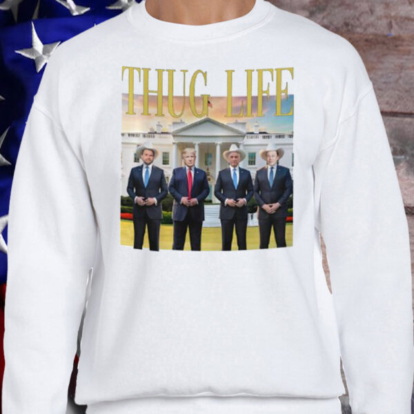 Thug Life Trump, Republican, Sarcastic Trump Election T-Shirt