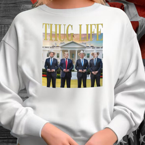 Thug Life Trump, Republican, Sarcastic Trump Election T-Shirt1