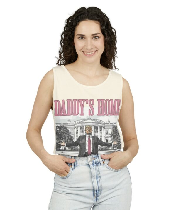 Trump 2024 Daddys Home White House Tank Top Shirts