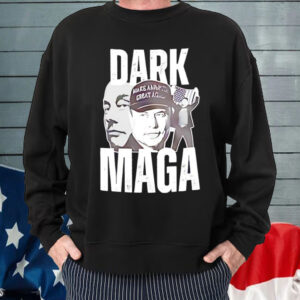 Trump 2024 Elon Musk Dark MAGA T-Shirt