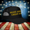 Trump Black and Gold MAGA Hat, Make America Great Again Cap