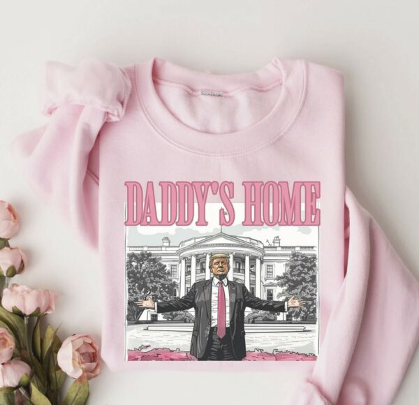 Trump Daddy’s Home White House TShirt Usa