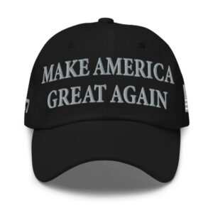 Trump Dark MAGA 45-47 Hat US