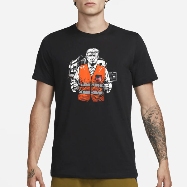 Trump Garbage Truck Vest T-Shirts2