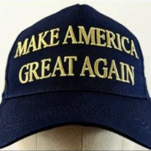 Trump Gold MAGA 45-47 Hat US