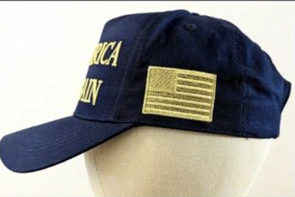 Trump Gold MAGA 45-47 Hat USA