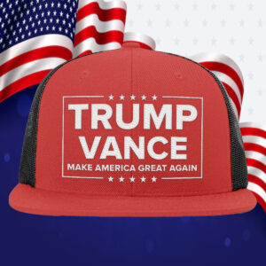 Trump Vance Flat Bill Hat usa