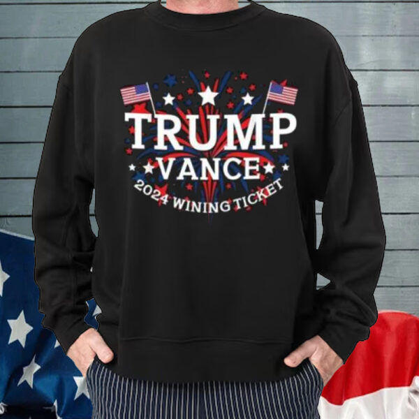 Trump Vance Shirt, Winning Ticket 2024 Trump T-Shirt