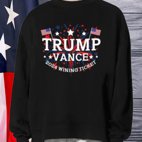 Trump Vance Shirt, Winning Ticket 2024 Trump T-Shirt1