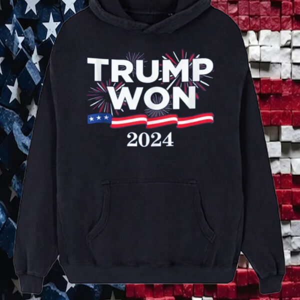 Trump Won 2024 T-Shirt5