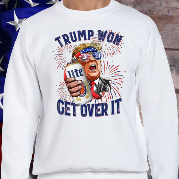 Trump Won Get Over It 2024 T-Shirt