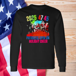 Trump 2025 47 45 Patriotic Spin On Holiday Cheer Inauguration Santa Claus Shirt ,Sweatshirt ,Hoodie1