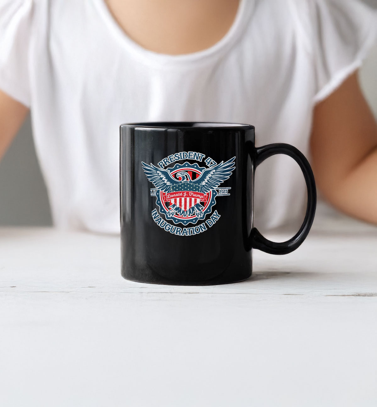 2025 Donald Trump Inauguration, Made in USA Patriotic Mug