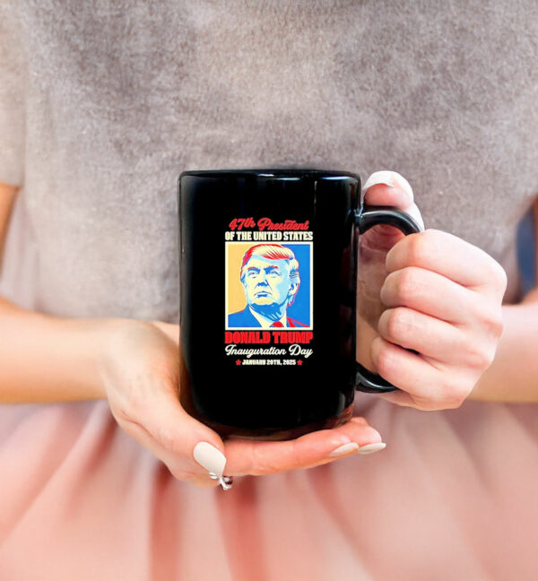 Official Donald Trump 47th President of the United States Inauguration Party Crew Mug