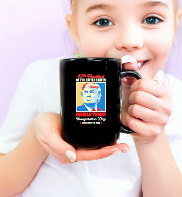 Official Donald Trump 47th President of the United States Inauguration Party Crew Mug