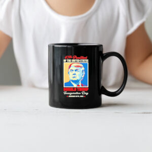 Official Donald Trump 47th President of the United States Inauguration Party Crew Mug