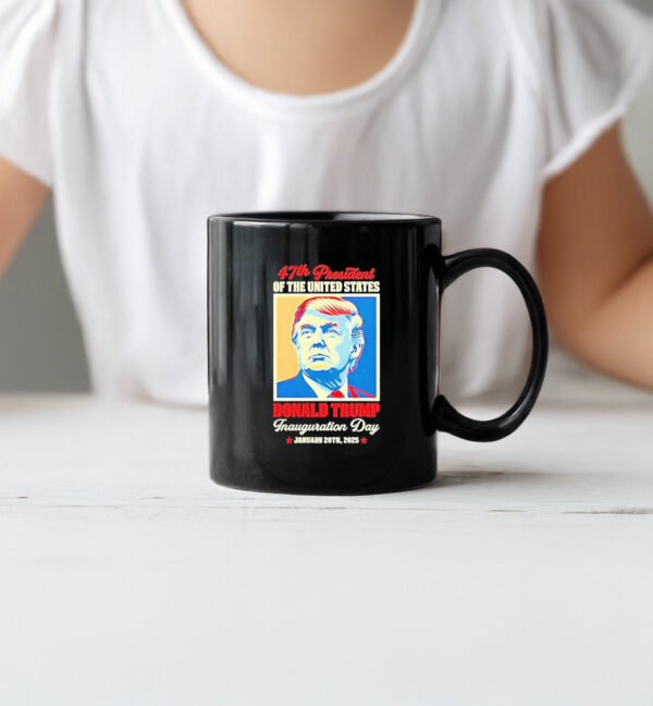 Official Donald Trump 47th President of the United States Inauguration Party Crew Mug