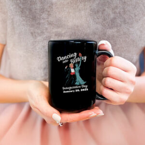 Trump Dancing Into History, Inauguration Day January 20, 2025 Mug