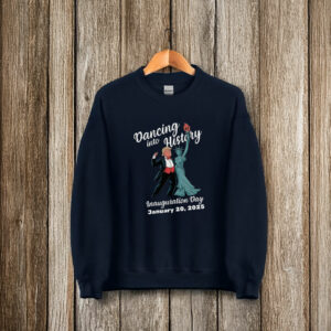 Trump Dancing Into History, Inauguration Day January 20, 2025 T-Shirt