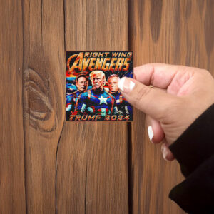 Trump Right Wing Avengers Sticker ,Car Magnet