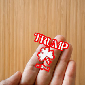 Trump St. Patrick’s Day Shamrock Sticker ,Car Magnet